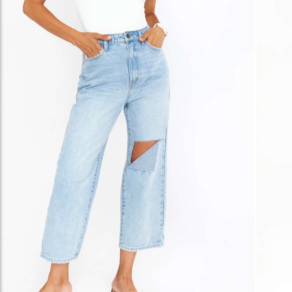 NWT Mumu sedona straight jean sz 26
